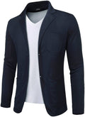 Coofandy Two Button Lapel Blazer (US Only) Blazer coofandy 