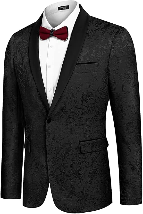 Coofandy One Button Suit Blazer (US Only) Blazer coofandy 
