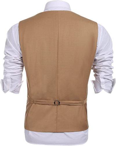 Coofandy Slim Fit Sequins Vest (US Only) Vest coofandy 