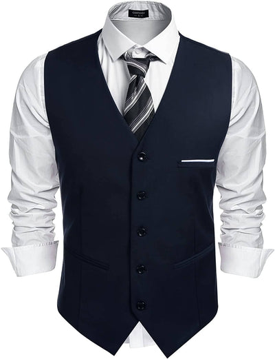 Coofandy V-Neck Suit Vests (US Only) Vest coofandy 