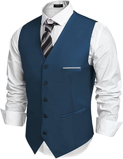 Coofandy V-Neck Suit Vests (US Only) Vest coofandy 