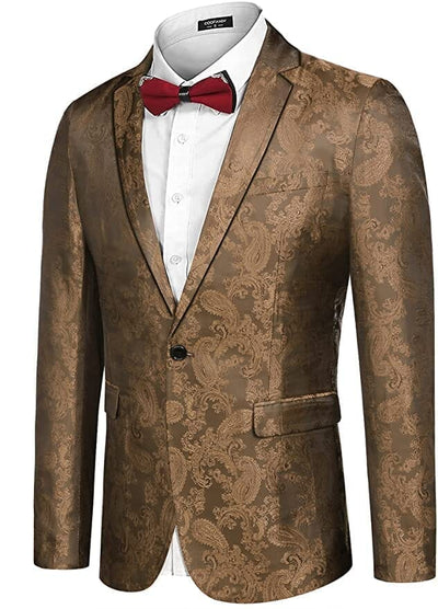 Coofandy Lapel Stylish Suit Jacket (US Only) Blazer coofandy 