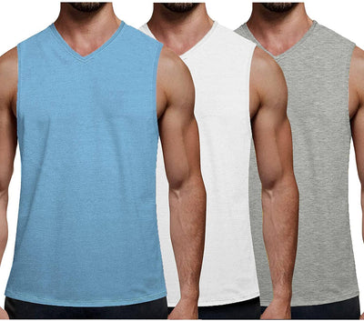 Coofandy 3-Pack Fitness Tank Top (US Only) Tank Tops coofandy 