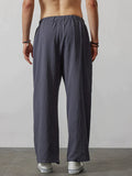 wide-legged linen style comfortable pants Pants coofandystore 