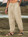 Coofandy Loose Fit Linen Style Hippie Pants (US Only) Pants coofandy 