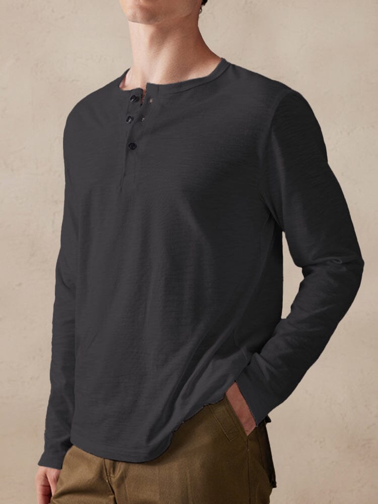 Cozy 100% Cotton Shirt Shirts coofandy Black S 