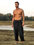 Coofandy Loose Fit Linen Style Hippie Pants (US Only) Pants coofandy 
