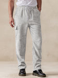 Comfy Corduroy Relax Pants Pants coofandystore Light Grey Stripe M 