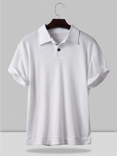 Coofandy Causal Polo shirt Polos coofandystore White M 