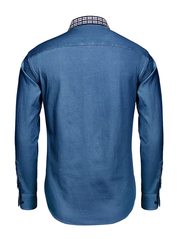 Denim Dress Shirt for Men