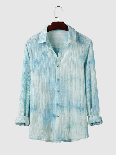 Coofandy Tie-Dyed Pattern Shirt coofandystore 