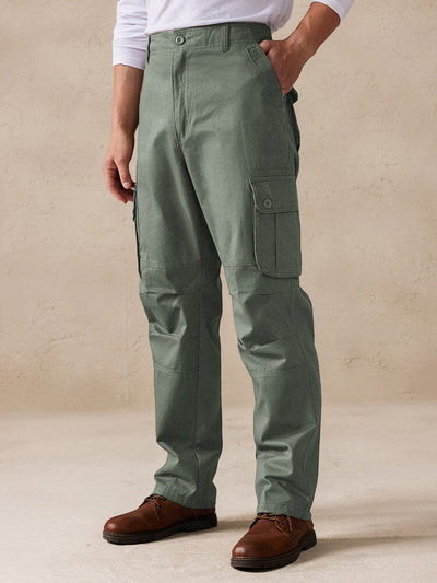 Comfy 100% Cotton Cargo Pants Pants coofandystore Army Green S 