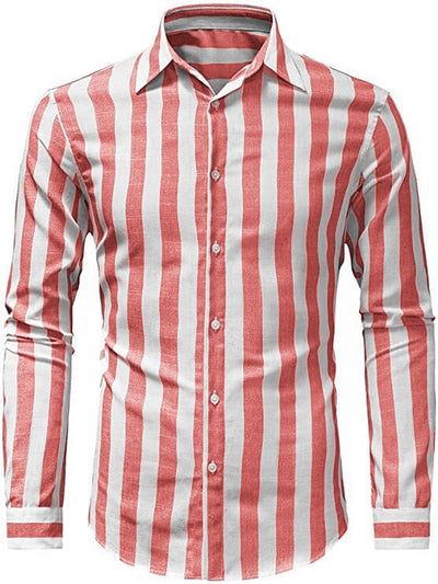 Coofandy Striped Cotton Style Shirt 3 Shirts coofandy 