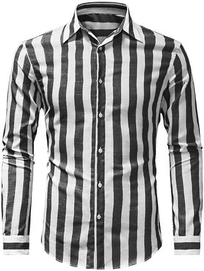 Coofandy Striped Cotton Style Shirt 3 Shirts coofandy 