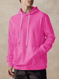 Casual Simple Pullover Hoodie Hoodies coofandystore Pink S 