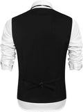 Slim Fit Business Suit Vest (US Only) Vest COOFANDY Store 