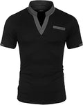 Coofandy T-Shirt with Pocket (US Only) T-shirt coofandy Black S 