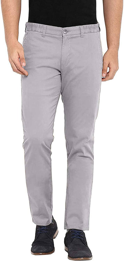 Coofandy Cotton Chino Pants (US Only) Pants COOFANDY Store Grey Small 
