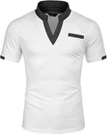 Coofandy T-Shirt with Pocket (US Only) T-shirt coofandy White S 