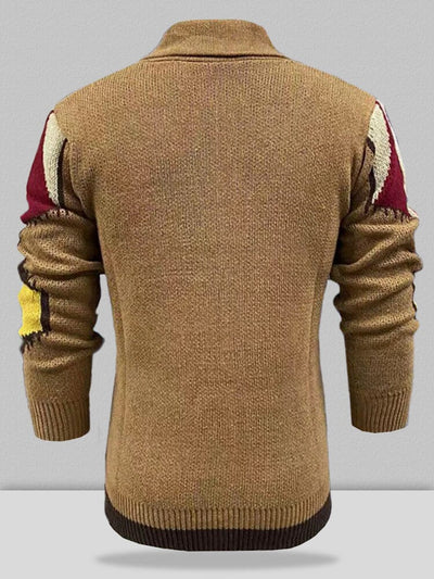 Coofandy Long Sleeve Jacquard Sweater Jacket coofandystore 