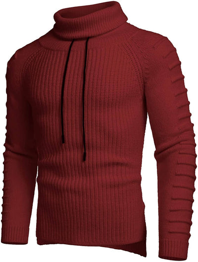 Coofandy Knitted Turtleneck Sweater (US Only) Fashion Hoodies & Sweatshirts COOFANDY Store 