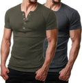 2 Pack Short Sleeve Workout Gym T-Shirt (US Only) T-shirt Coofandy&