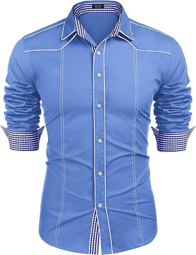 Casual Long Sleeve Shirts (US Only) Shirts Coofandy's 