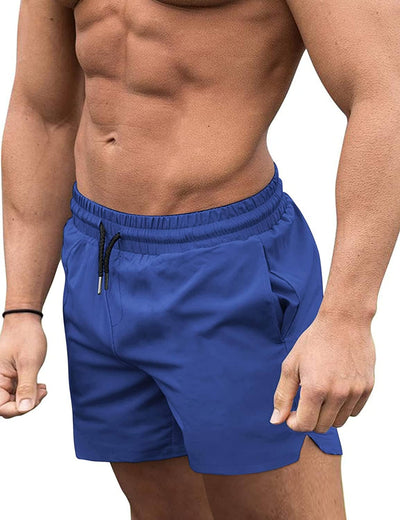 Classic Quick Dry Sport Shorts (US Only) Shorts COOFANDY Store Snorkel Blue S 