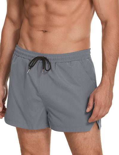 Classic Quick Dry Sport Shorts (US Only) Shorts COOFANDY Store Medium Grey S 