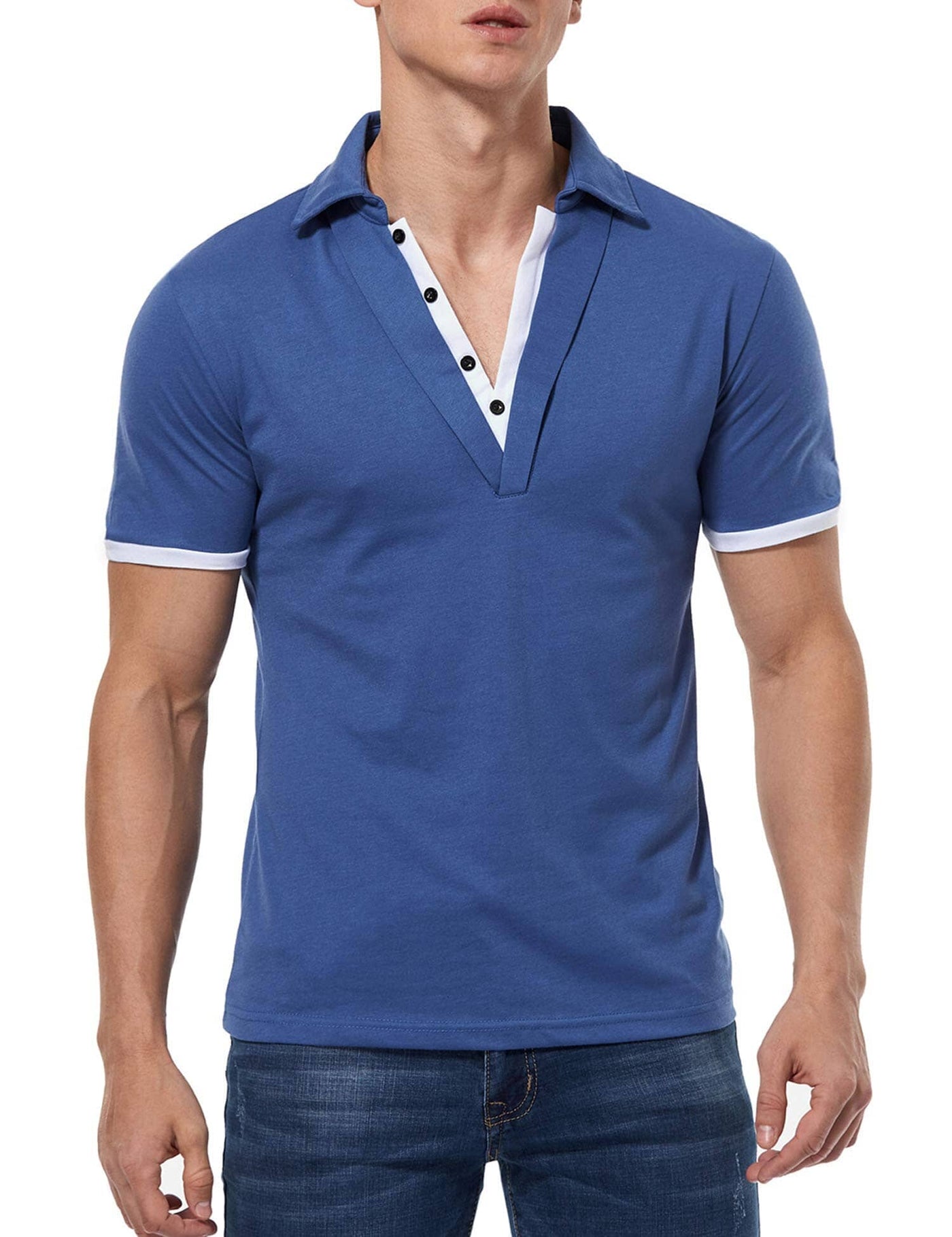 Coofandy Short Sleeve Polo Shirts (US Only) Polos coofandy 