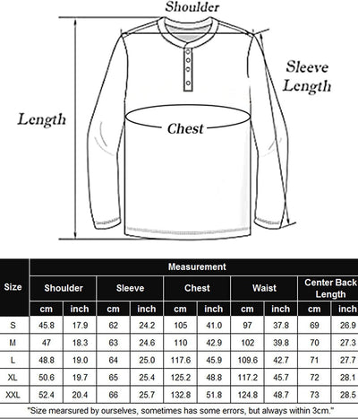 Basic Waffle Pullover Long Sleeve T-Shirt (US Only) T-Shirt Coofandy's 