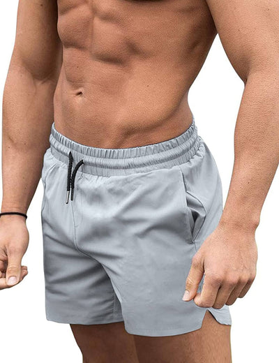 Classic Quick Dry Sport Shorts (US Only) Shorts COOFANDY Store Grey L 
