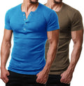 2 Pack Short Sleeve Workout Gym T-Shirt (US Only) T-shirt Coofandy&