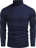 Twist Patterned Pullover Knitted Sweater (US Only) Sweater COOFANDY Store Navy Blue XS 