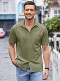 Casual Regular Fit Button Down Shirt (US Only) Shirts Coofandy&