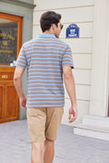 Coofandy Striped Polo Shirts (US Only) Polos coofandy 