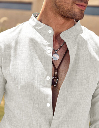 Coofandy Long Sleeve Button Down Shirt Shirts coofandy 