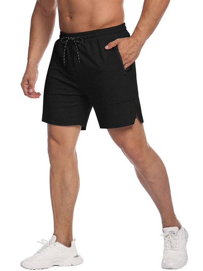 Quick-drying Gym Workout Shorts (US Only) Shorts coofandystore Black S 