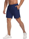 Quick-drying Gym Workout Shorts (US Only) Shorts coofandystore Dark Blue S 