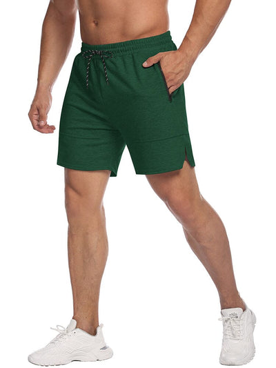 Quick-drying Gym Workout Shorts (US Only) Shorts coofandystore Dark Green S 