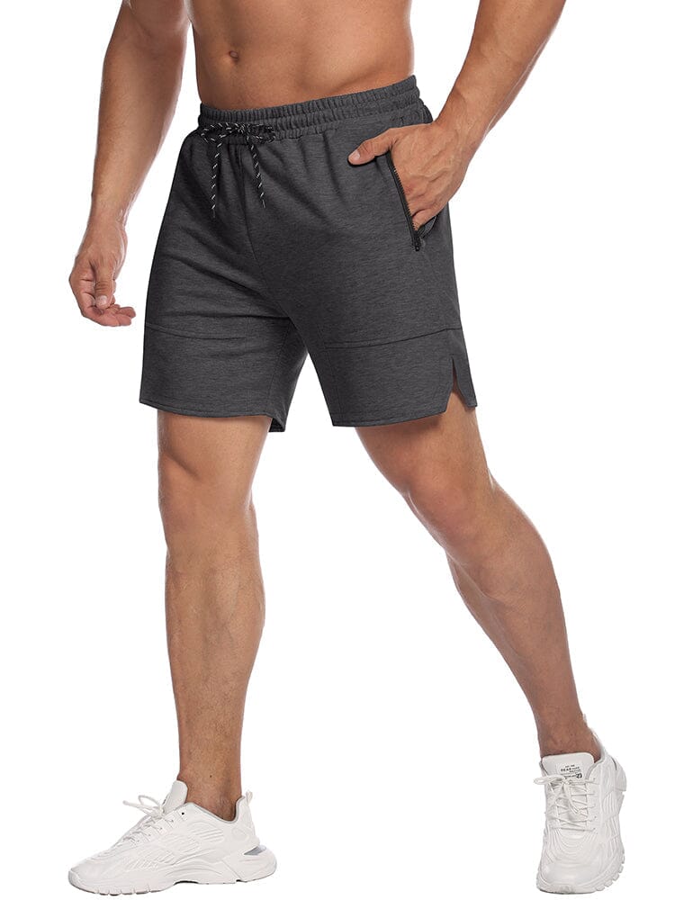 Quick-drying Gym Workout Shorts (US Only) Shorts coofandystore Dark Grey S 