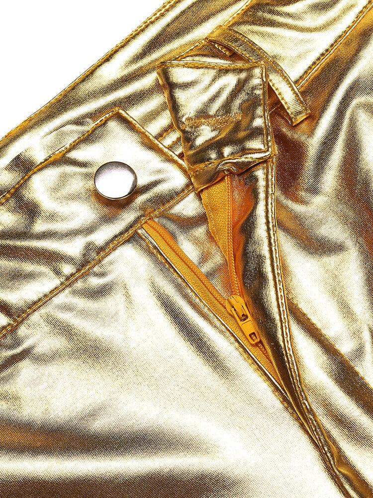 Metallic Shiny Party Pants (US Only) Pants coofandystore 