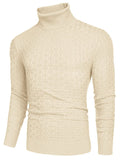 Casual Slim Fit Turtleneck Pullover Sweaters (US Only) Sweaters coofandystore 