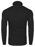 Casual Slim Fit Turtleneck Pullover Sweaters (US Only) Sweaters coofandystore 