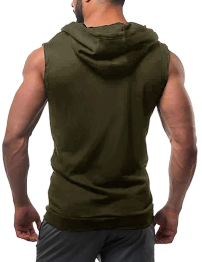 Coofandy Zip Up Workout Tank Tops (US Only) Tank Tops coofandy 