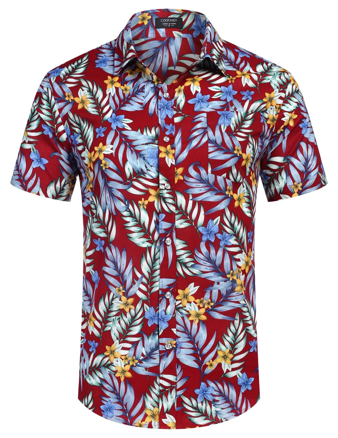 Coofandy Hawaiian Floral Shirts (US Only) Shirts coofandy 