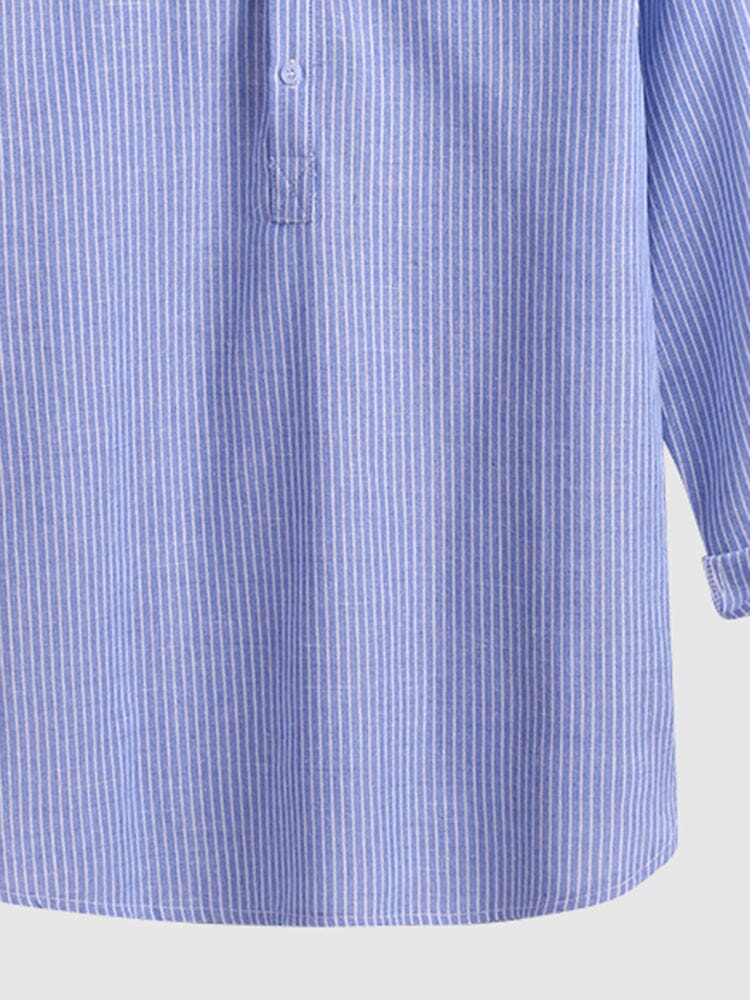 Coofandy Long Sleeves Linen Shirt Shirts coofandystore 