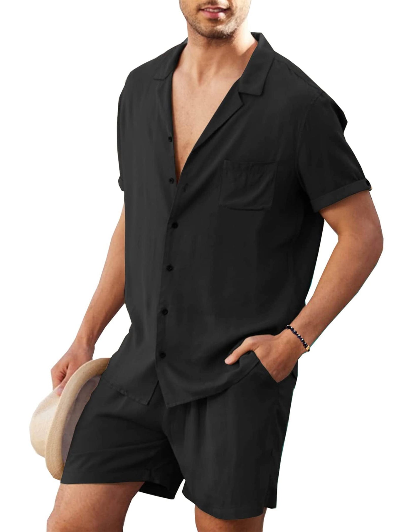Beach Shirt Set (US Only) - Lightweight & Casual, Perfect for Outings ...