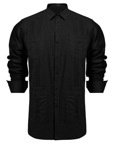 Coofandy Cotton Style Pocket Shirt (US Only) Shirts coofandy 