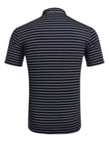 Coofandy Striped Polo Shirts (US Only) Polos coofandy 